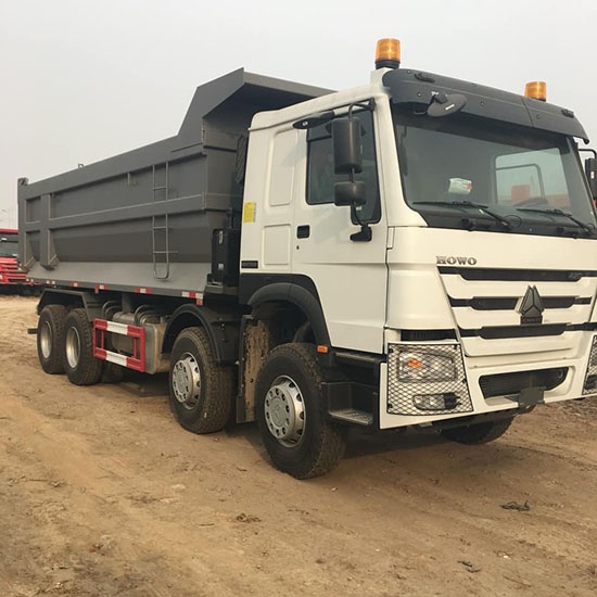 howo dump truck with low fuel consumption