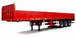 Cheap price 3 axles 40 tons side wall cargo semi trailer