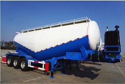 45cbm bulk cement carrier truck semi trailer truck for sale