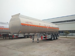 Tri-axles 33000 42000 liters fuel transportation tanker semitrailer