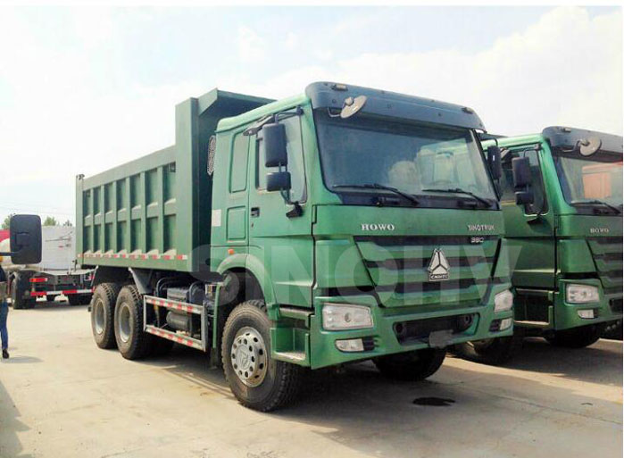 336HP 6x4 HOWO self-dump truck