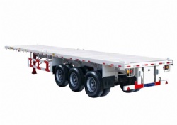 3 axle 40ft Container Flat Bed Trailer