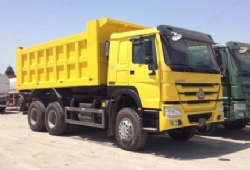 Euro 4 engine Sinotruk HOWO 380HP 6X4 dump truck