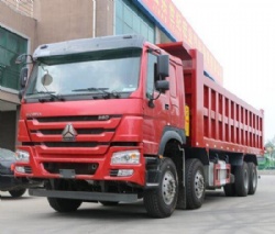 371hp Sinotruk 8x4 40 Ton Howo Tipper Truck