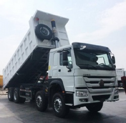 Hot Sale Sinotruk Howo 8x4 371 12 Wheel Sino Dump Truck