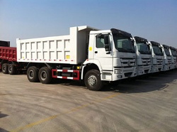Sino Truck 6x4 Mining Dump Trucks 336hp For Sale
